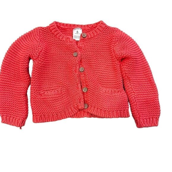 Old Navy Carters Rainbow Striped Romper Cardigan Outfit Sz 3-6 Months Set - Picture 4 of 6